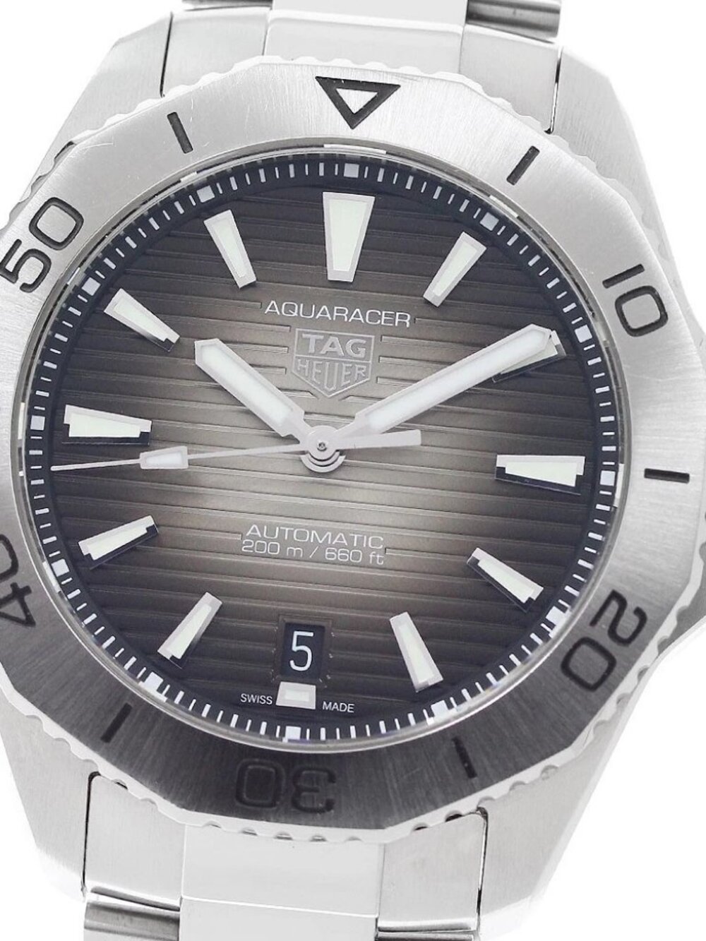 TAG HEUER Aquaracer WBP2110-0 Date Black gradation Dial Automatic Men's_952271